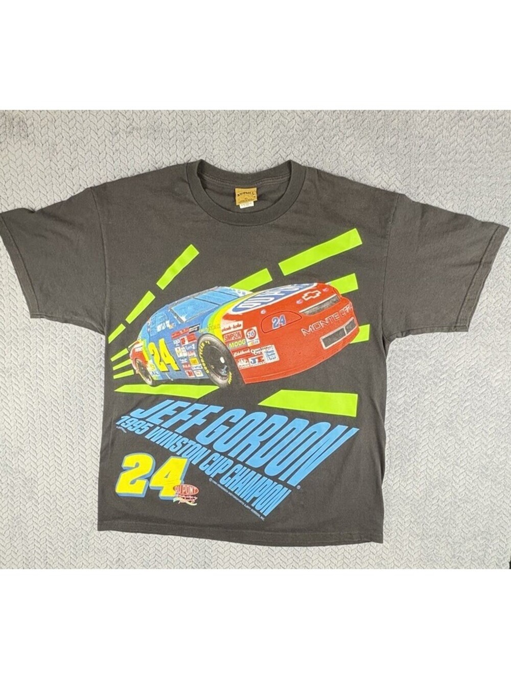 Vintage NASCAR Jeff Gordon 1995 Winston Cup Champion Hendrick Motorsports SZ XL